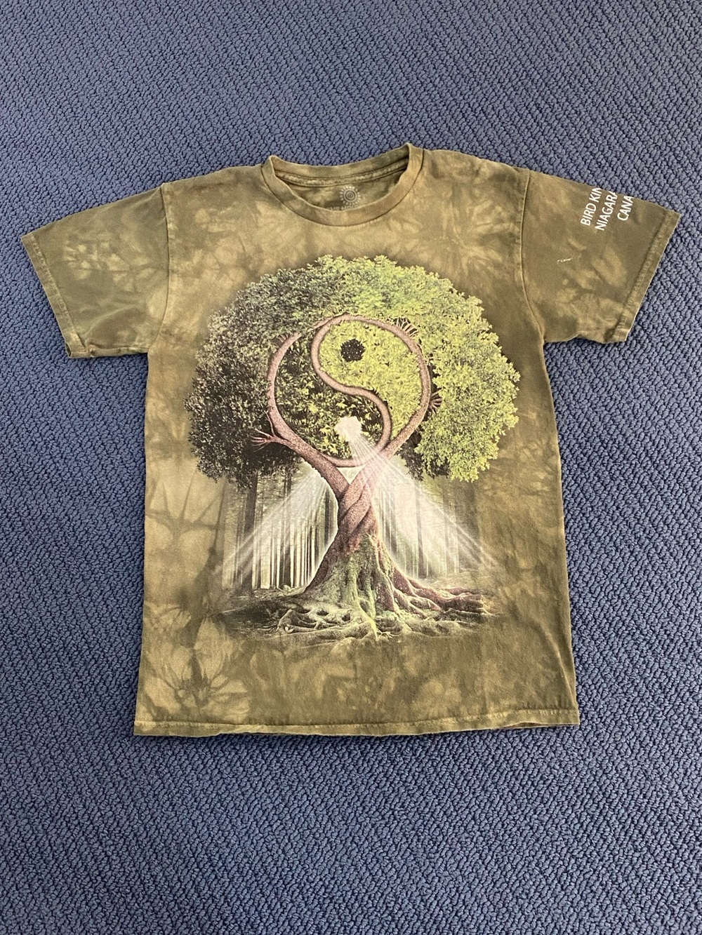Retro The Mountain Tie-Dye Tree Tee